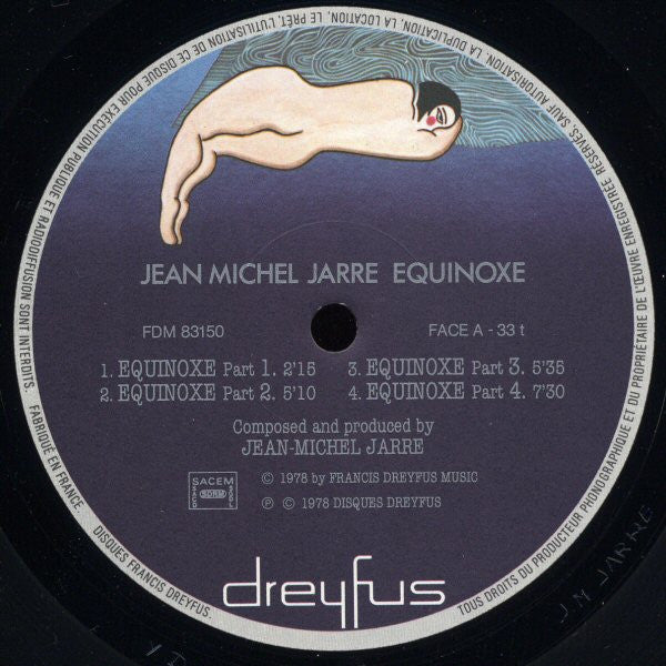 Jean-Michel Jarre : Equinoxe (LP, Album, RE)