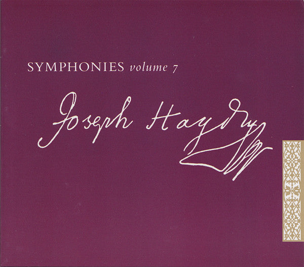Joseph Haydn - The Academy Of Ancient Music, Christopher Hogwood : Symphonies C. 1772 / 45 46 47 51 52 64 / Volume 7 (3xCD, Album + Box, Sli)