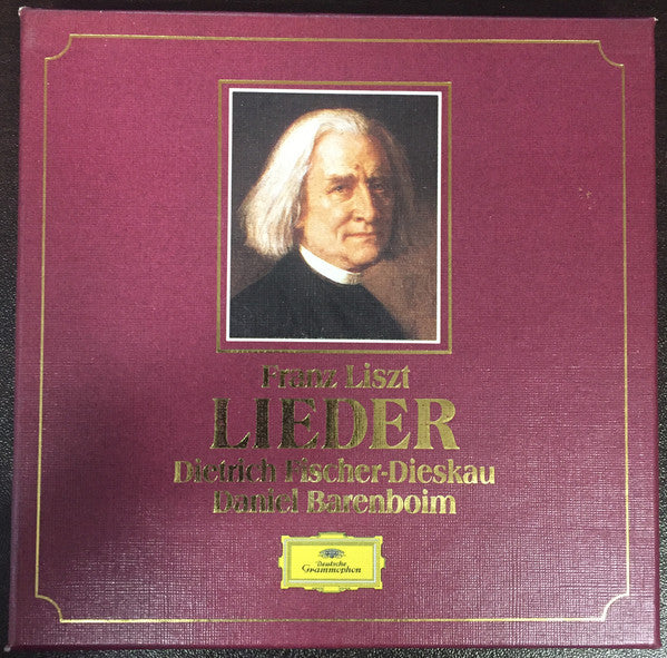 Franz Liszt - Dietrich Fischer-Dieskau, Daniel Barenboim : Lieder (3xCD + Box, Cla)