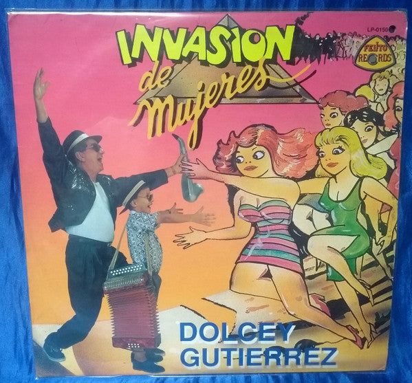 Dolcey Gutiérrez : Invasión De Mujeres (LP, Album)
