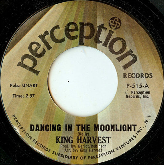 King Harvest : Dancing In The Moonlight (7", Single, Styrene)