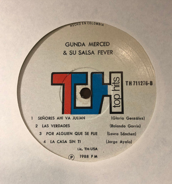 Gunda Merced Y Su Salsa Fever : Gunda Merced Y Su Salsa Fever (LP, Album, RE)