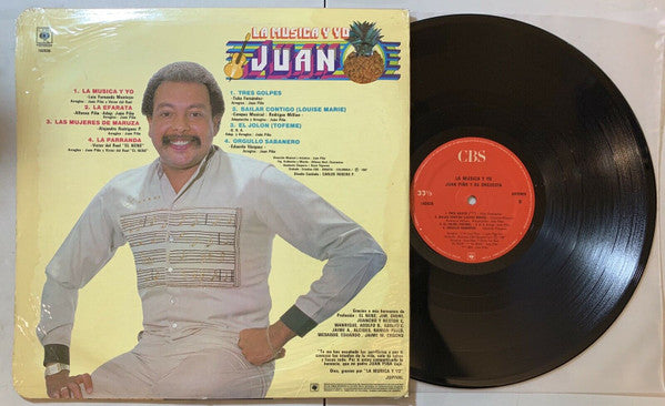 Juan Piña Y Su Orquesta : La Música Y Yo (LP, Album)