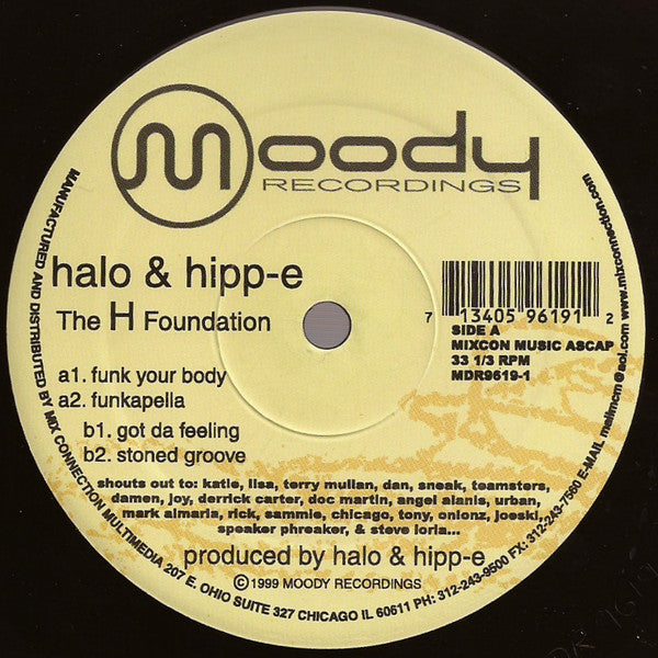 Halo & Hipp-e : The H-Foundation (12")