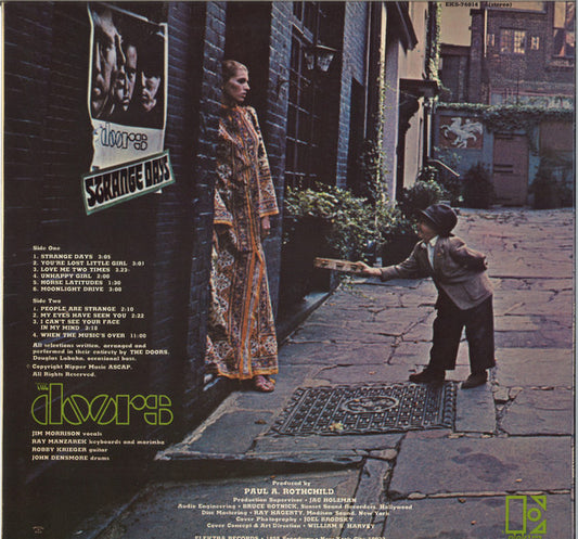 The Doors - Strange Days vinyl record, LP (Very Good Plus (VG+)) | Lulo Records