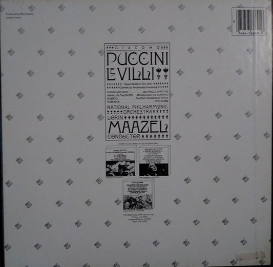 Giacomo Puccini, Placido Domingo, Lorin Maazel - Le Villi vinyl record, LP (Near Mint (NM or M-)) | Lulo Records