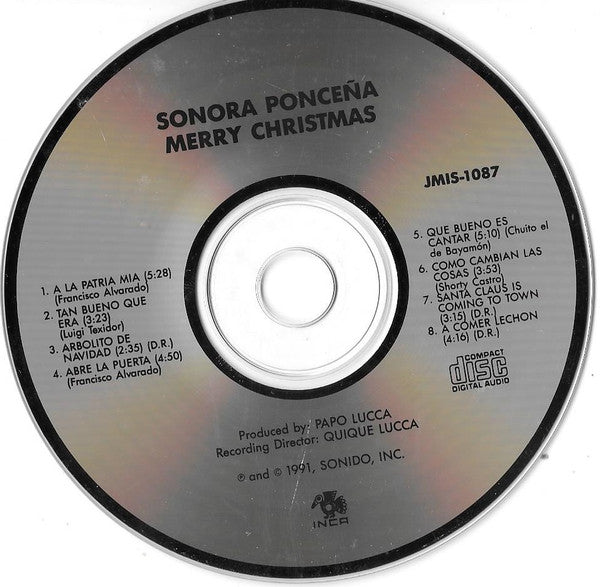 La Sonora Ponceña : Merry Christmas (CD, Album)