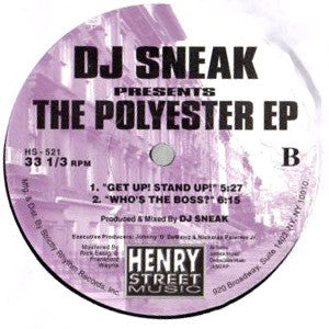 DJ Sneak : The Polyester EP (12", EP, RP)