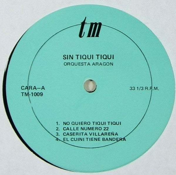 Orquesta Aragon : Sin Tiqui Tiqui (LP, Album)