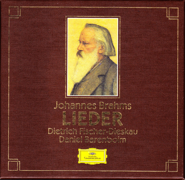 Johannes Brahms - Dietrich Fischer-Dieskau, Daniel Barenboim : Lieder (6xCD, Comp, RM + Box)