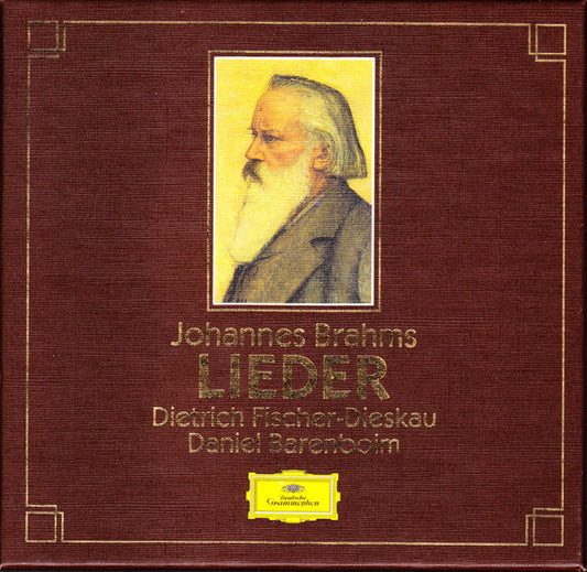 Johannes Brahms - Dietrich Fischer-Dieskau, Daniel Barenboim : Lieder (6xCD, Comp, RM + Box)