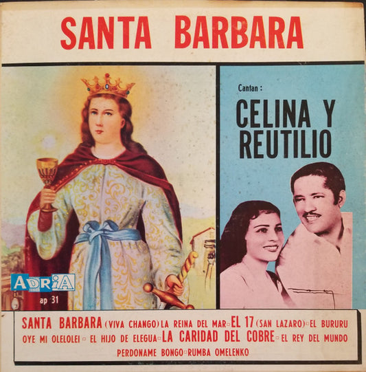 Celina Y Reutilio : Santa Barbara - Cantan: Celina Y Reutilio (LP, Album)