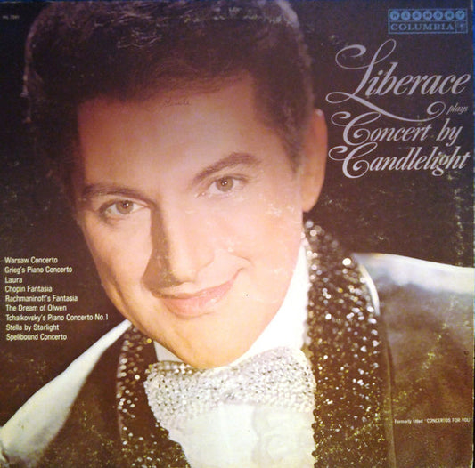 Liberace : Liberace Plays Concert By Candlelight (LP, Album)