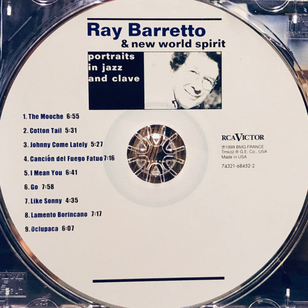 Ray Barretto & New World Spirit : Portraits In Jazz And Clave (CD, Album)