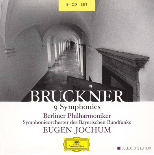 Anton Bruckner, Berliner Philharmoniker, Symphonie-Orchester Des Bayerischen Rundfunks, Eugen Jochum : 9 Symphonies (9xCD, RE + Box, Comp)