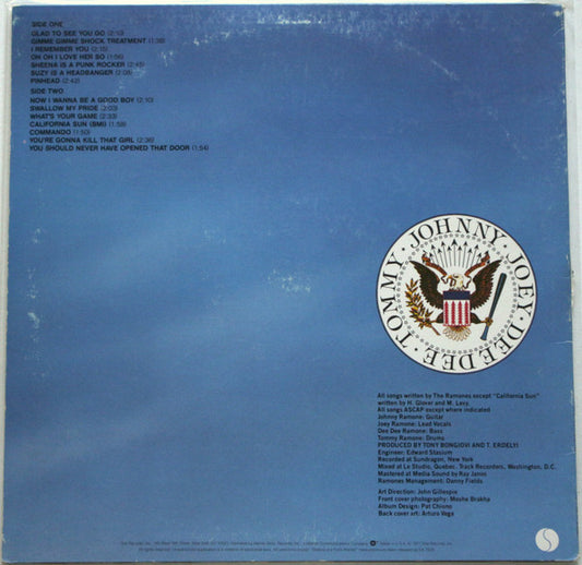 Ramones : Leave Home (LP, Album, RE)