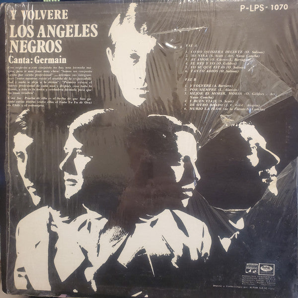 Los Angeles Negros : Y Volvere (LP, Album)