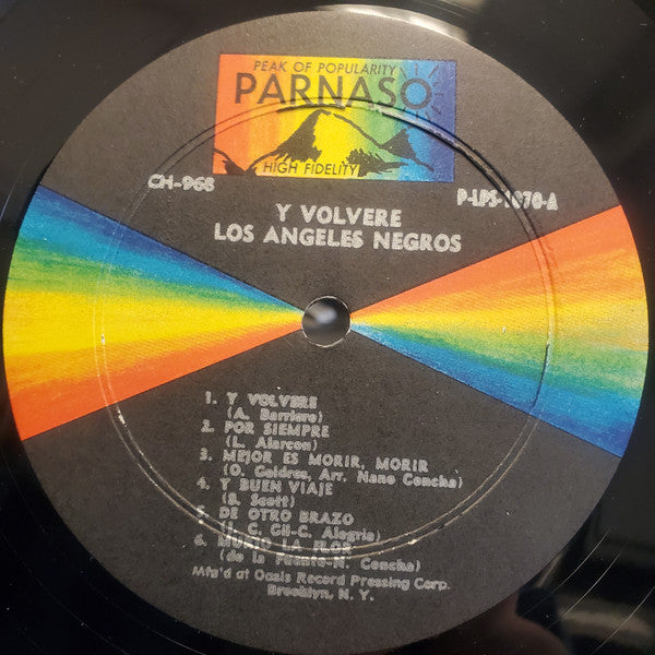 Los Angeles Negros : Y Volvere (LP, Album)