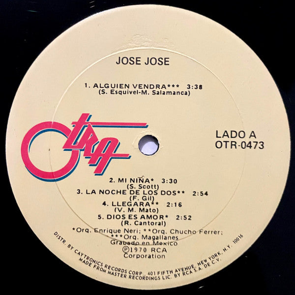José José : José José (LP, Album, Abr)