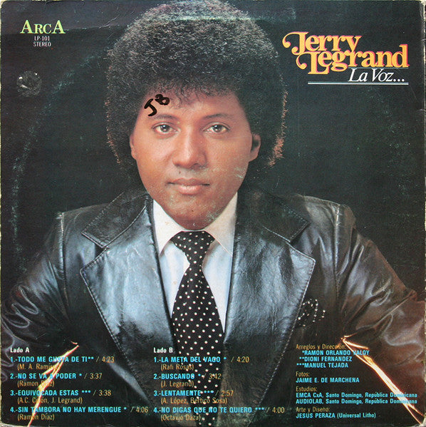 Jerry Legrand : La Voz... (LP)