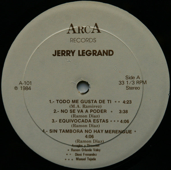 Jerry Legrand : La Voz... (LP)