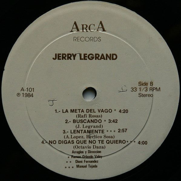 Jerry Legrand : La Voz... (LP)