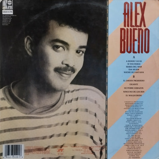 Alex Bueno : Alex Bueno (LP, Album)