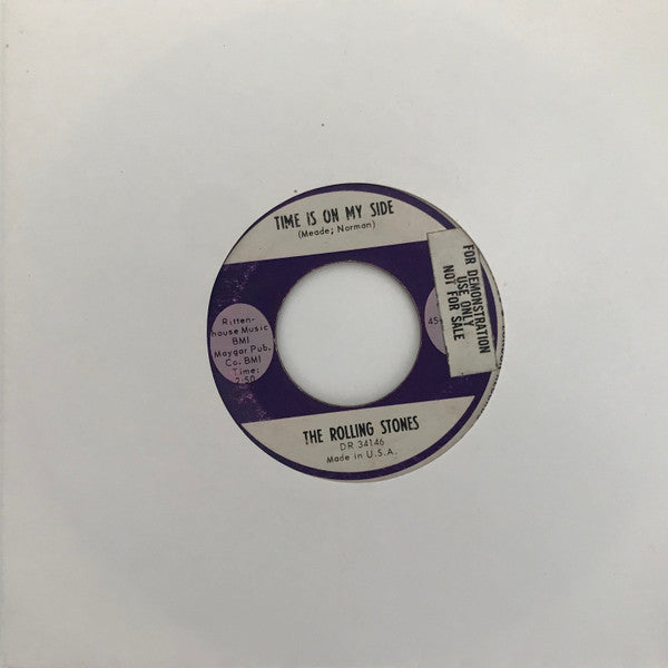 The Rolling Stones : Time Is On My Side (7", Ter)