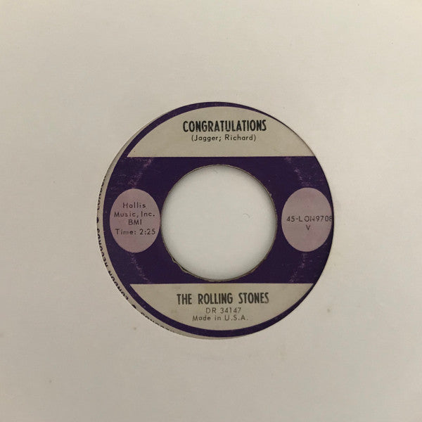 The Rolling Stones : Time Is On My Side (7", Ter)