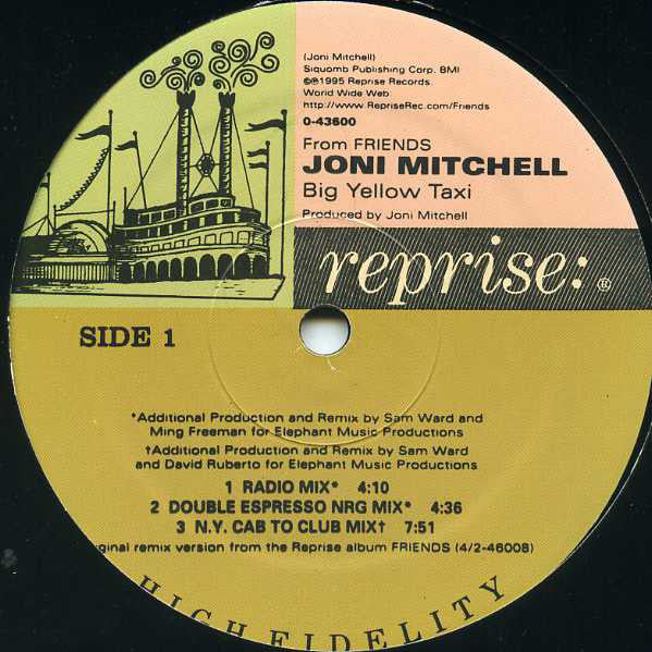Joni Mitchell : Big Yellow Taxi (12")