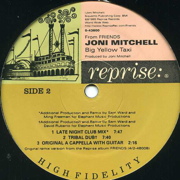 Joni Mitchell : Big Yellow Taxi (12")