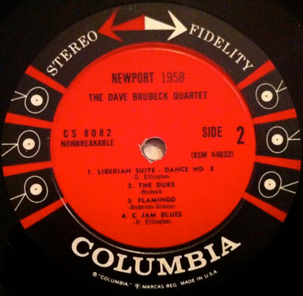 The Dave Brubeck Quartet : Newport 1958 (LP, Album)