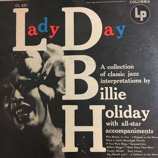 Billie Holiday : Lady Day (LP, Comp, Mono, RP)