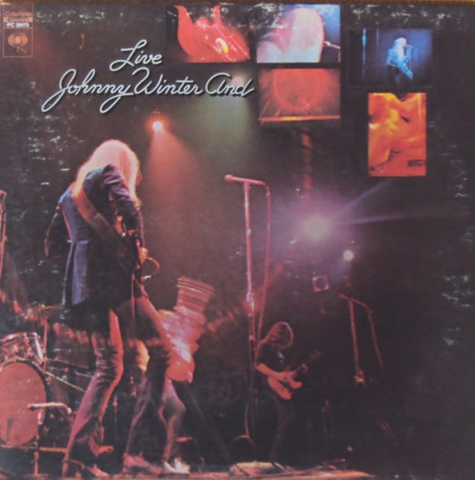 Johnny Winter And : Live (LP, Album, RE, Gat)