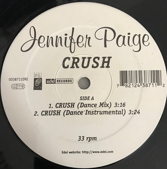 Jennifer Paige : Crush (12")