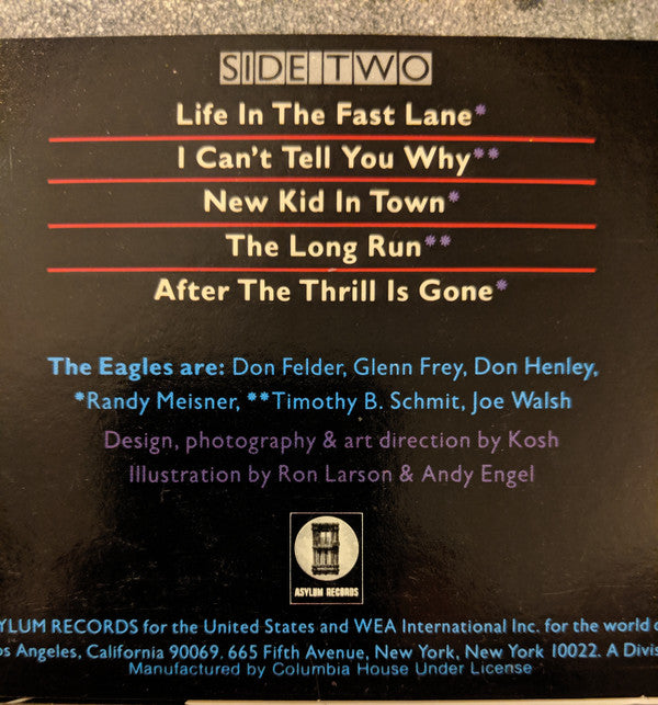 Eagles : Eagles Greatest Hits Volume 2 (LP, Comp, Club, RE, Col)