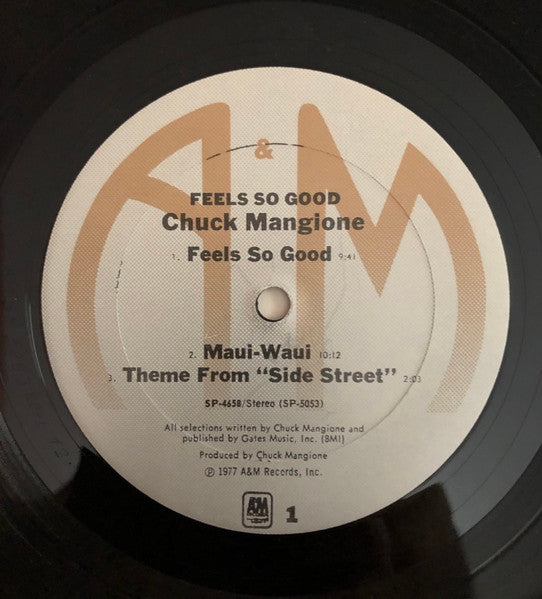 Chuck Mangione : Feels So Good (LP, Album, Ter)