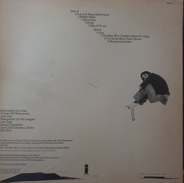 John Cale : Fear (LP, Album, RE)