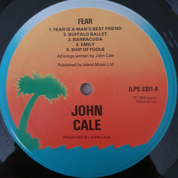 John Cale : Fear (LP, Album, RE)