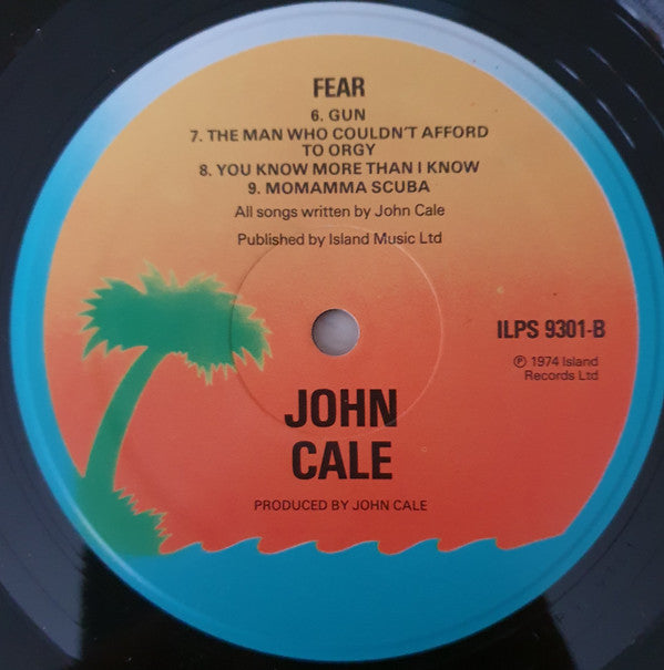 John Cale : Fear (LP, Album, RE)