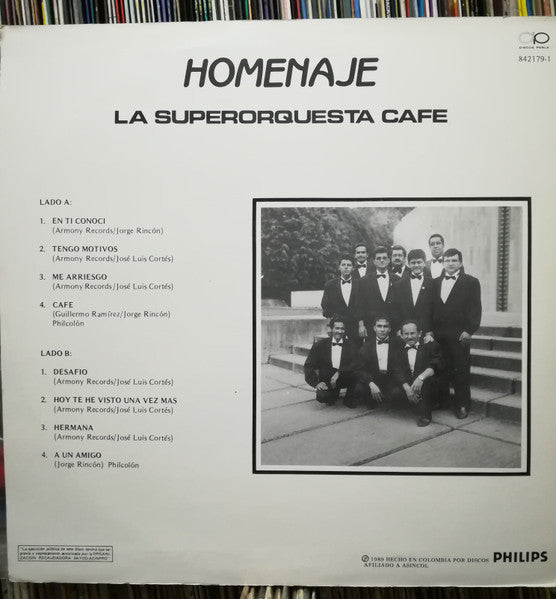 La Superorquesta Cafe* : Homenaje (LP, Album)