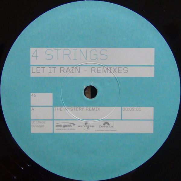 4 Strings : Let It Rain - Remixes (12")