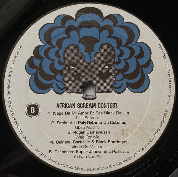 Various : African Scream Contest (2xLP, Comp, Gat)