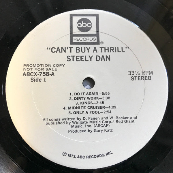 Steely Dan : Can't Buy A Thrill (LP, Album, Promo, Gat)