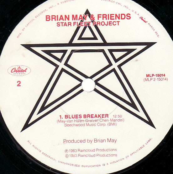 Brian May + Friends : Star Fleet Project (12", MiniAlbum, Win)