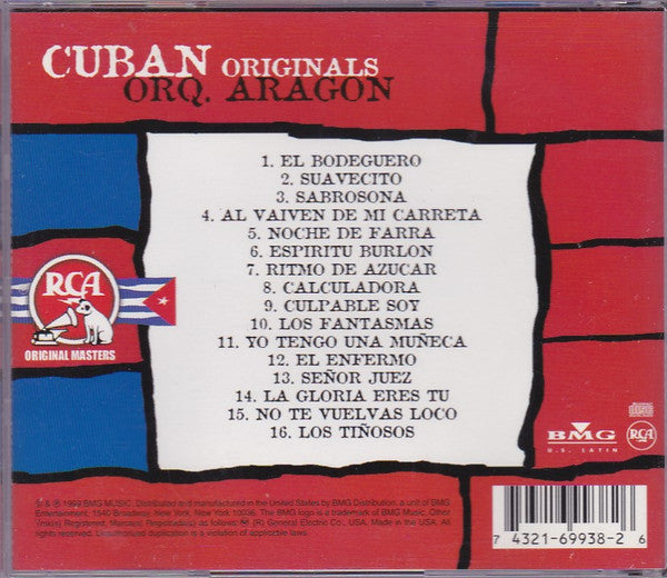 Orquesta Aragon : Cuban Originals (CD, Comp)