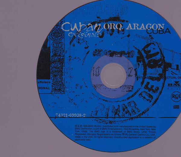 Orquesta Aragon : Cuban Originals (CD, Comp)