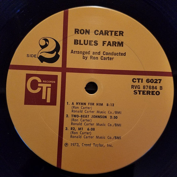 Ron Carter : Blues Farm (LP, Album, Gat)