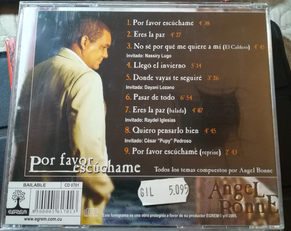 Angel Bonne : Por Favor Escúchame (CD, Album)