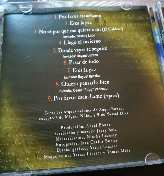 Angel Bonne : Por Favor Escúchame (CD, Album)